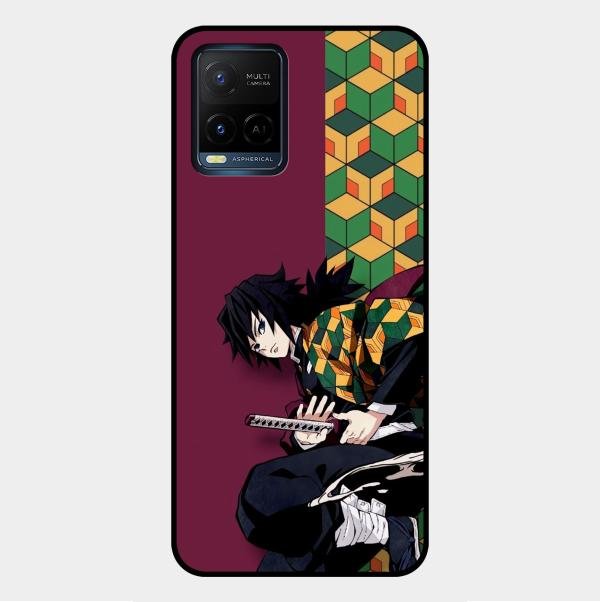 Water Soul Glass Case Cover For Vivo Y33T
