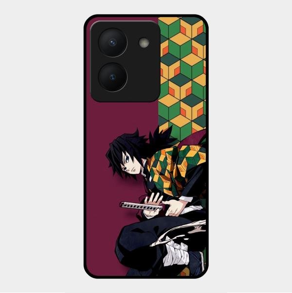 Water Soul Glass Case Cover For Vivo Y36
