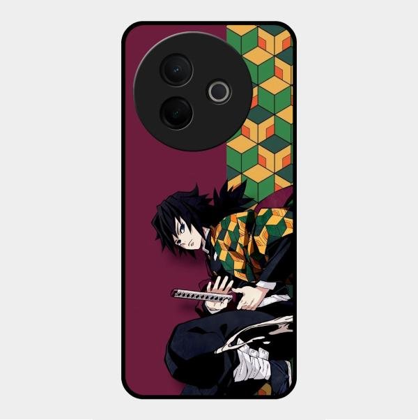 Water Soul Glass Case Cover For Vivo Y39 5G