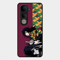 Water Soul Glass Case Cover For Vivo Y400 5G