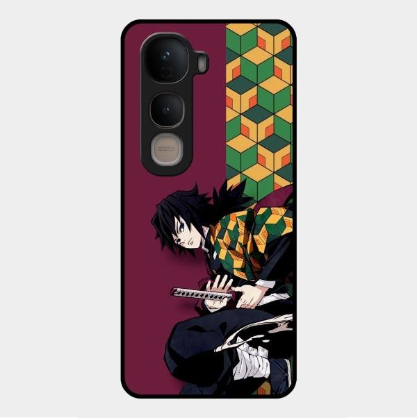 Water Soul Glass Case Cover For Vivo Y400 5G