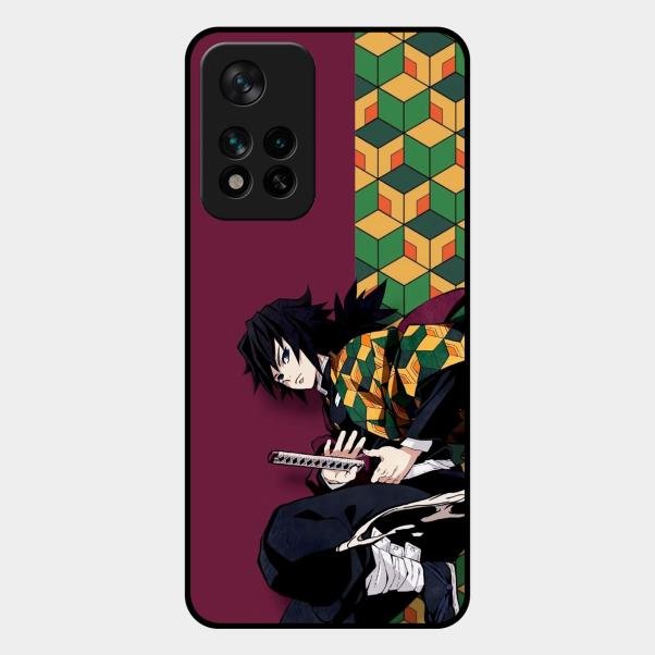 Water Soul Glass Case Cover For Xiaomi 11I 5G