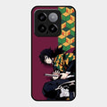 Water Soul Glass Case Cover For Xiaomi 14 5G
