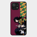 Water Soul Glass Case Cover For Xiaomi Mi 11 Lite