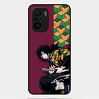 Water Soul Glass Case Cover For Xiaomi Mi 11X 5G