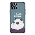 We Bare Bears Blue Glossy Metal Case Cover For iPhone 11 Pro