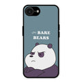 We Bare Bears Blue Glossy Metal Case Cover For iPhone 16e