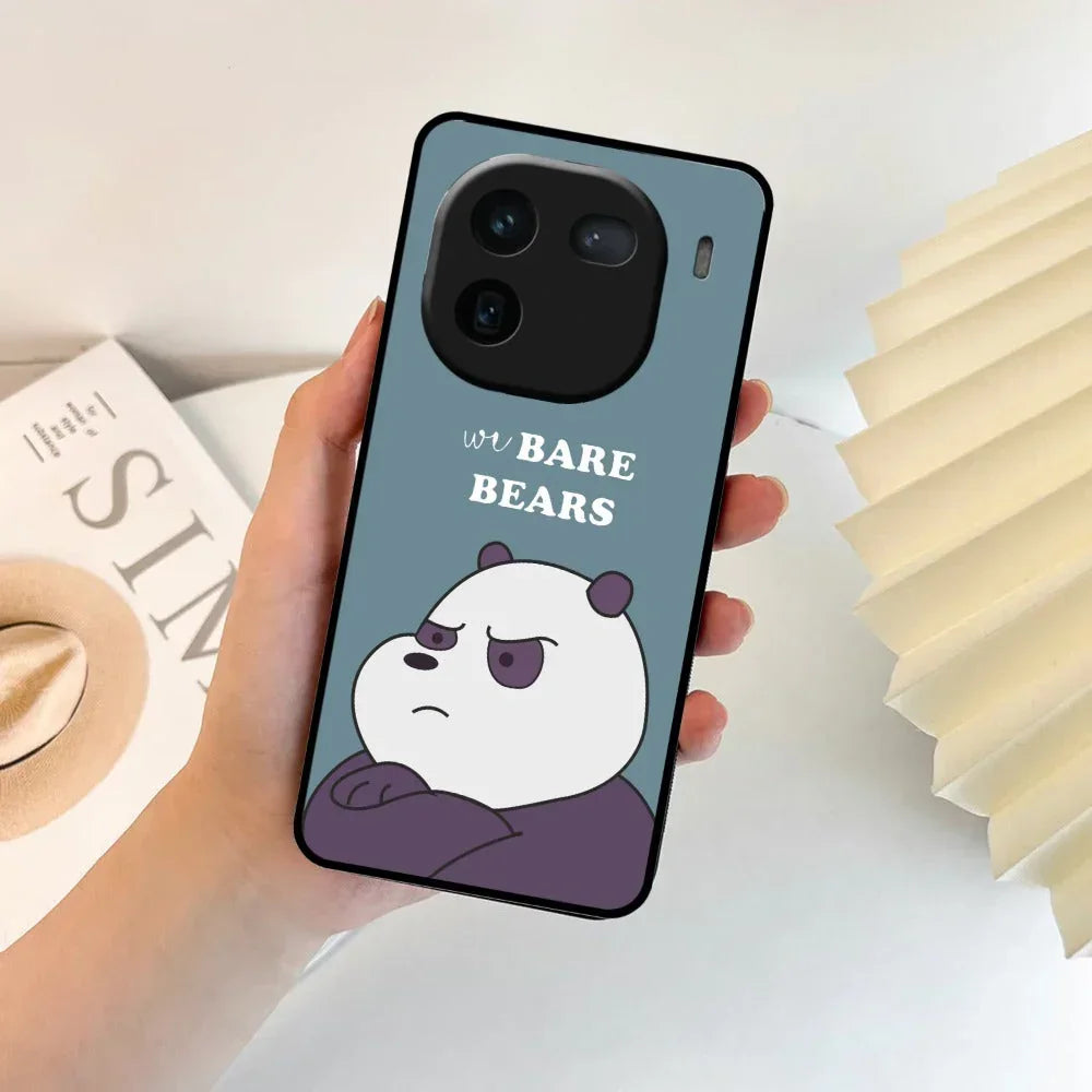 We Bare Bears Blue Glossy Metal Case Cover For Vivo - ShopOnCliQ