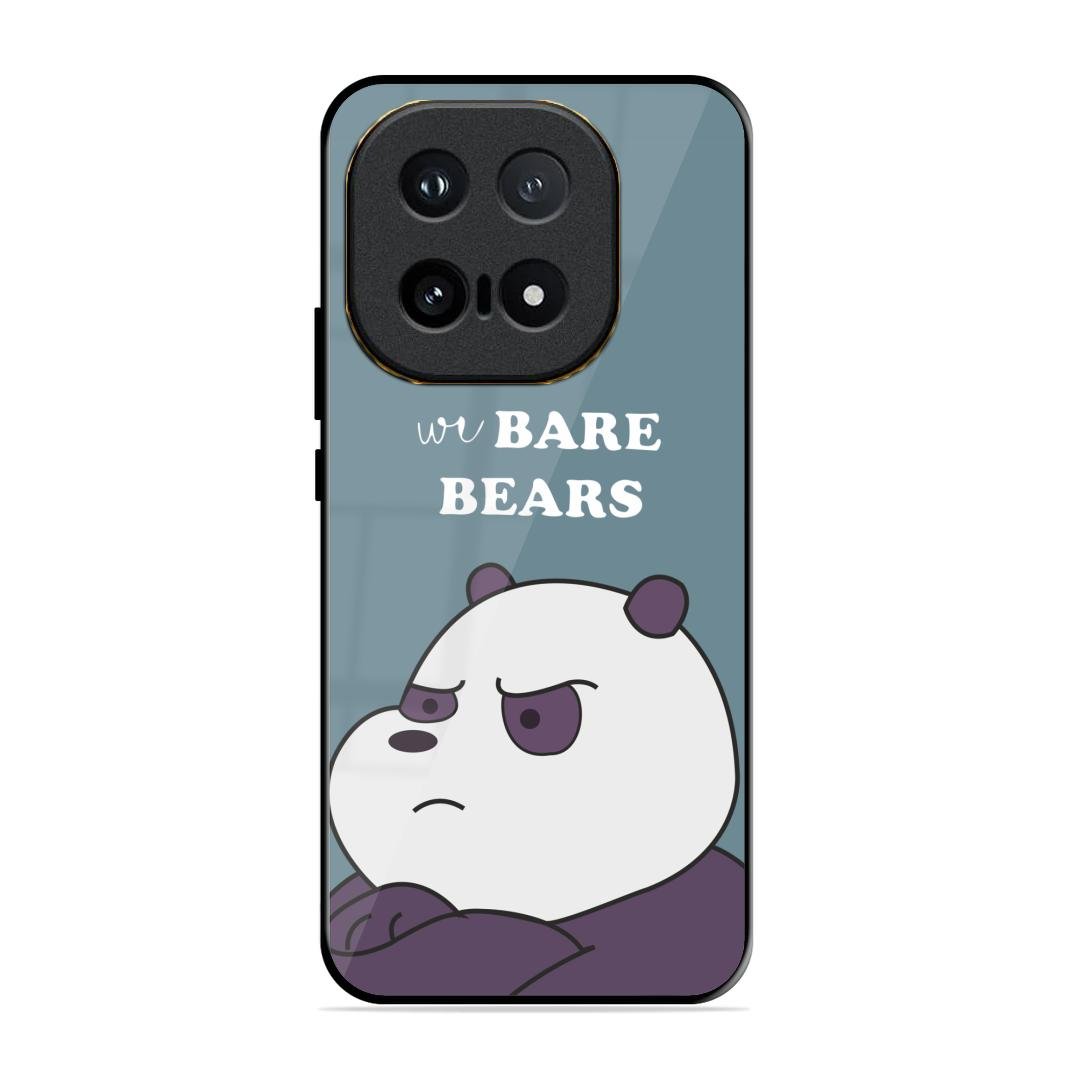 We Bare Bears Blue Glossy Metal Case Cover For iQOO 15 5G