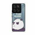 We Bare Bears Blue Glossy Metal Case Cover For Motorola Edge 60 Fusion 5G