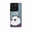 We Bare Bears Blue Glossy Metal Case Cover For Motorola Edge 60 Stylus 5G