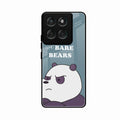 We Bare Bears Blue Glossy Metal Case Cover For Motorola Edge 70 5G