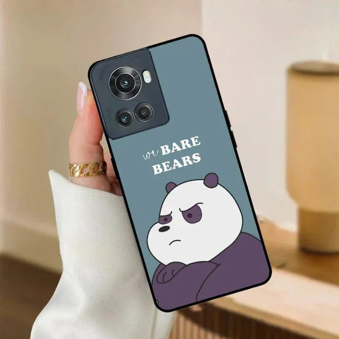 We Bare Bears Blue Glossy Metal Case Cover For OnePlus - ShopOnCliQ