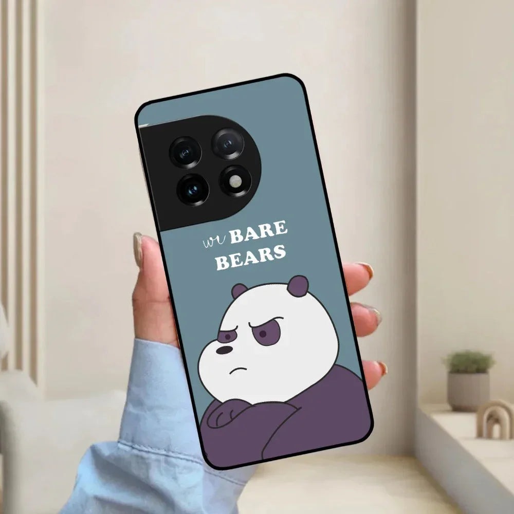 We Bare Bears Blue Glossy Metal Case Cover For OnePlus - ShopOnCliQ