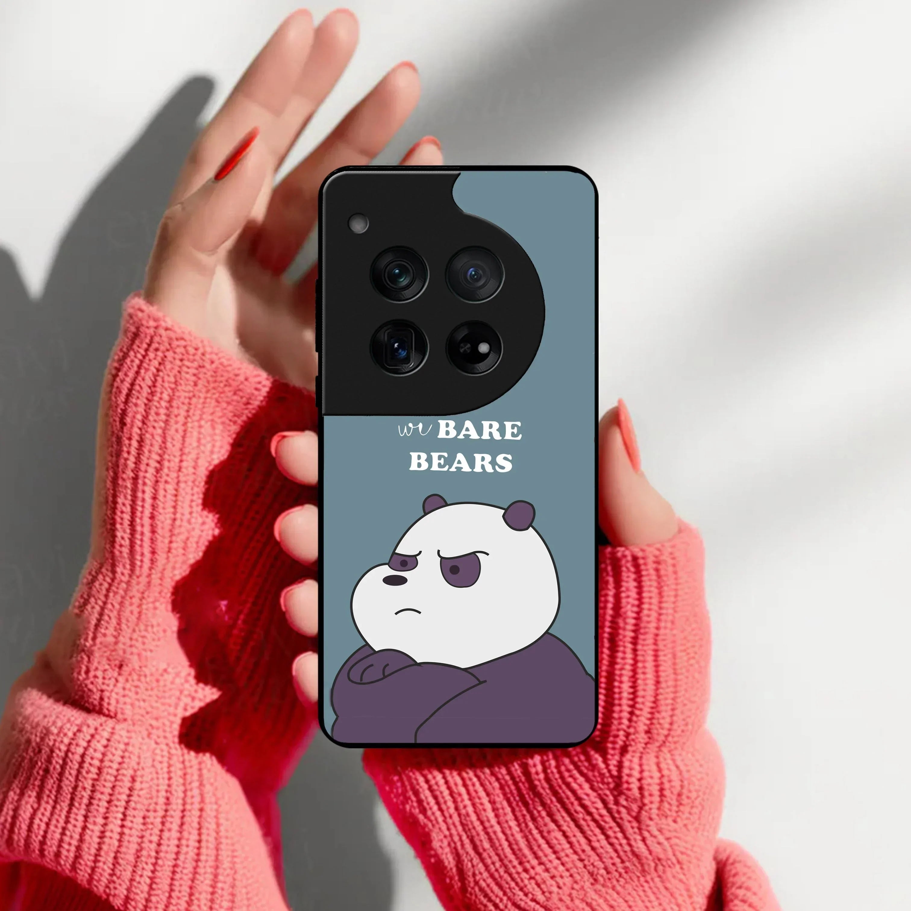 We Bare Bears Blue Glossy Metal Case Cover For OnePlus - ShopOnCliQ
