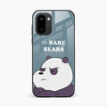 We Bare Bears Blue Glossy Metal Case Cover For OnePlus 15R 5G