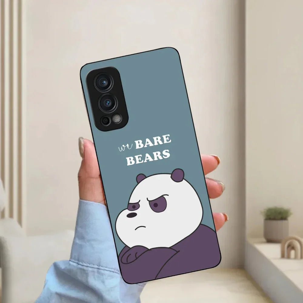 We Bare Bears Blue Glossy Metal Case Cover For OnePlus - ShopOnCliQ