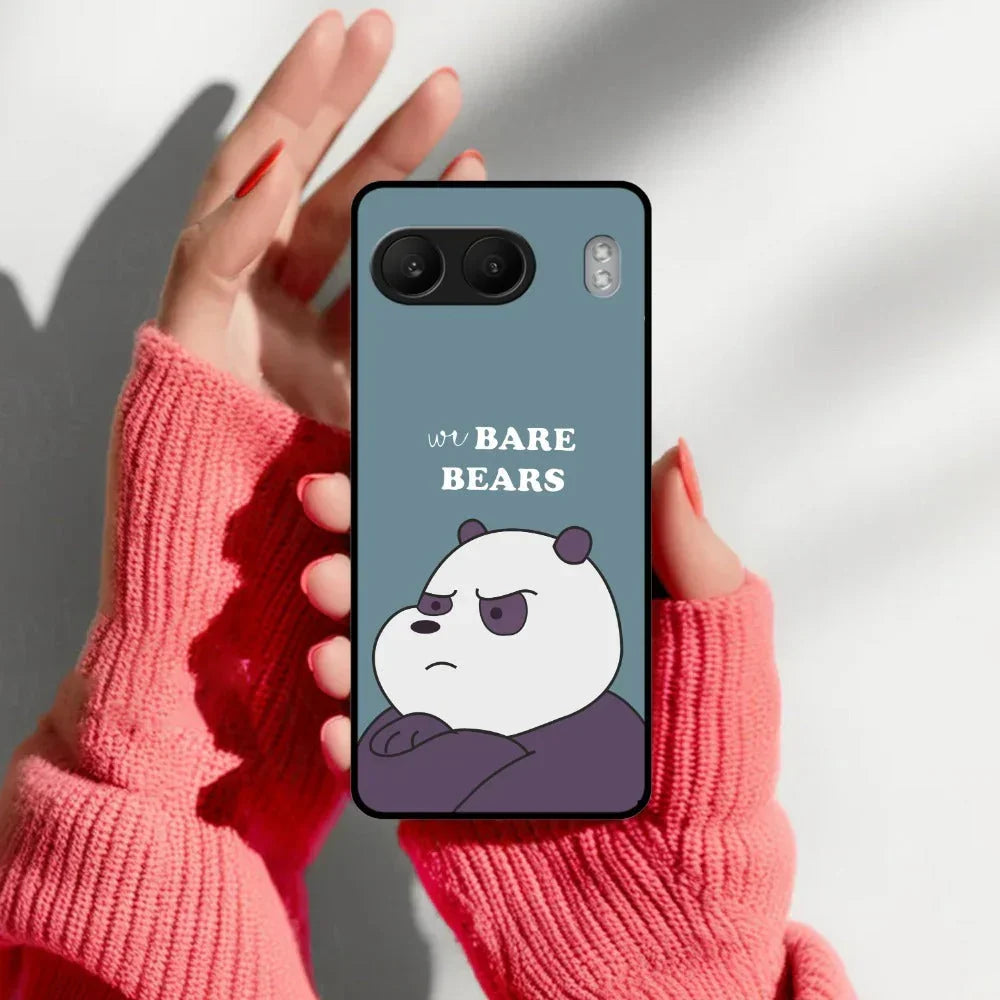 We Bare Bears Blue Glossy Metal Case Cover For OnePlus - ShopOnCliQ