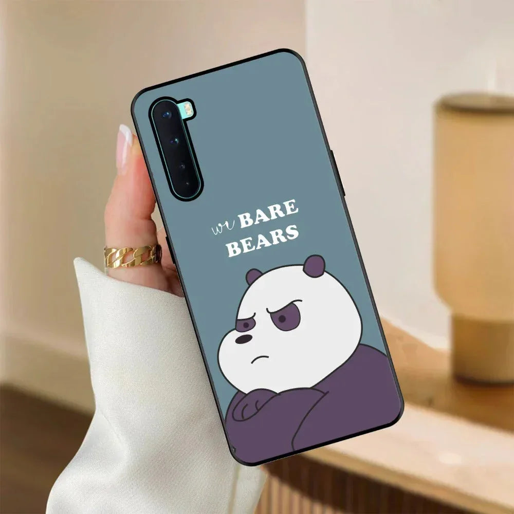 We Bare Bears Blue Glossy Metal Case Cover For OnePlus - ShopOnCliQ