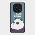 We Bare Bears Blue Glossy Metal Case Cover For Oppo F29 5G