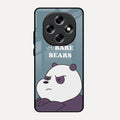 We Bare Bears Blue Glossy Metal Case Cover For Oppo F31 Pro 5G