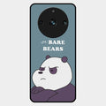 We Bare Bears Blue Glossy Metal Case Cover For Realme 11 Pro Plus 5G