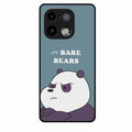 We Bare Bears Blue Glossy Metal Case Cover For Realme 16 Pro Plus 5G