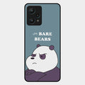 We Bare Bears Blue Glossy Metal Case Cover For Realme 9 Pro 5G