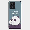 We Bare Bears Blue Glossy Metal Case Cover For Realme 9 Pro Plus 5G