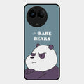 We Bare Bears Blue Glossy Metal Case Cover For Realme C67 5G