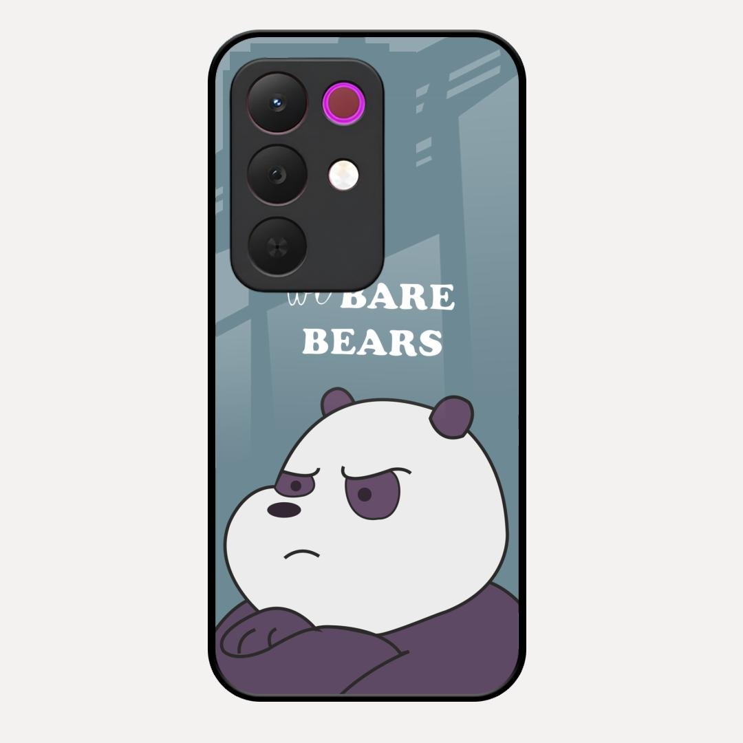 We Bare Bears Blue Glossy Metal Case Cover For Realme C85 5G