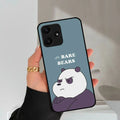 We Bare Bears Blue Glossy Metal Case Cover For Redmi - ShopOnCliQ
