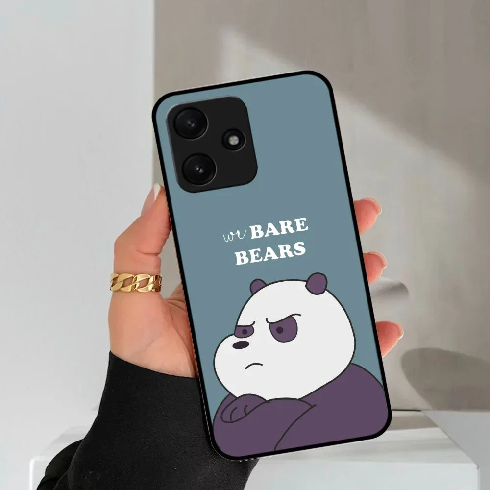 We Bare Bears Blue Glossy Metal Case Cover For Redmi - ShopOnCliQ