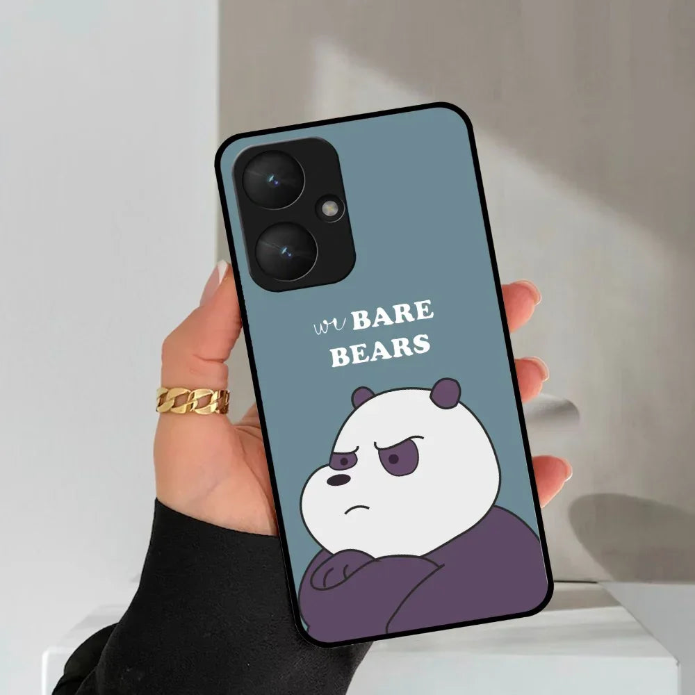 We Bare Bears Blue Glossy Metal Case Cover For Redmi - ShopOnCliQ