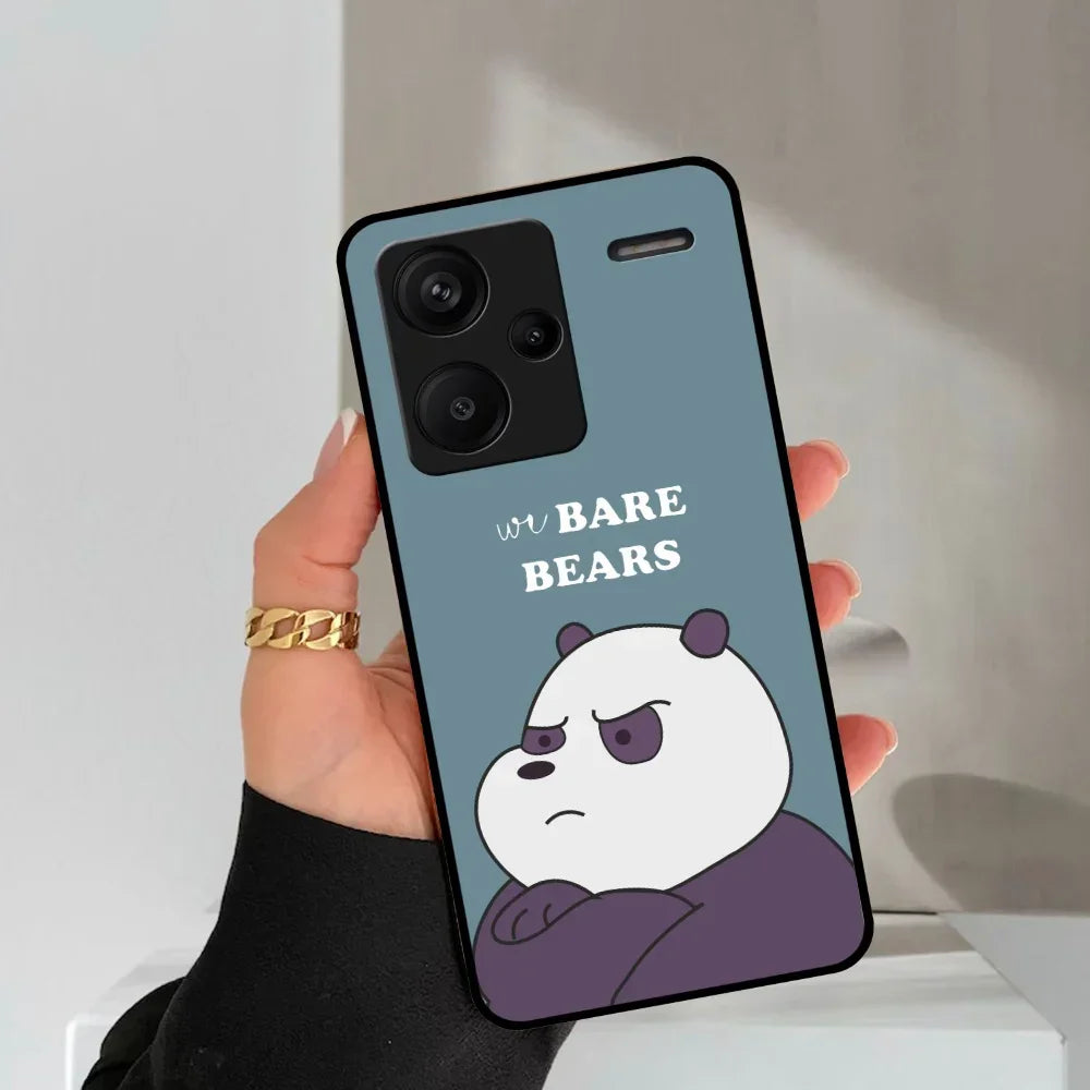 We Bare Bears Blue Glossy Metal Case Cover For Redmi - ShopOnCliQ