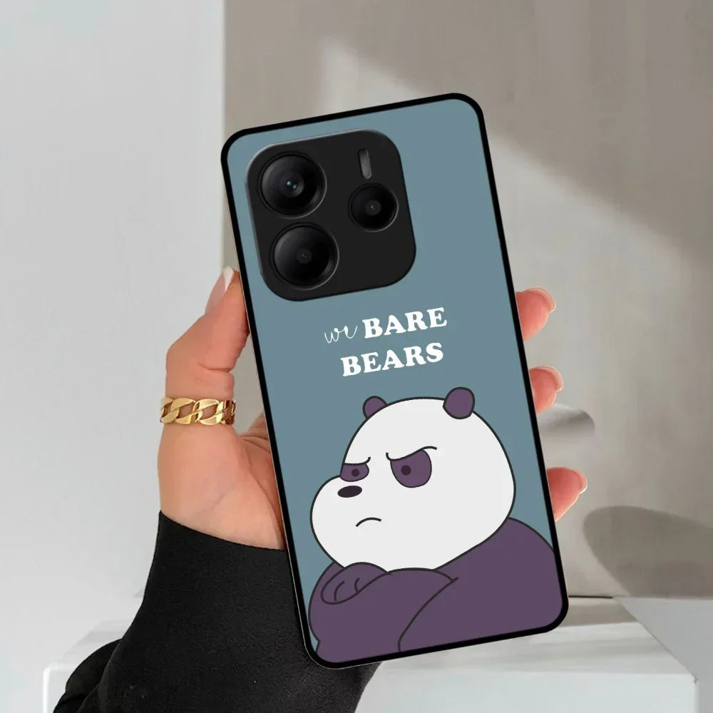 We Bare Bears Blue Glossy Metal Case Cover For Redmi - ShopOnCliQ
