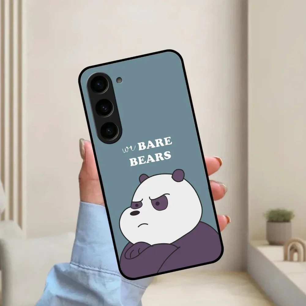 We Bare Bears Blue Glossy Metal Case Cover For Samsung - ShopOnCliQ