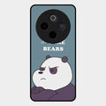 We Bare Bears Blue Glossy Metal Case Cover For Vivo T4 5G
