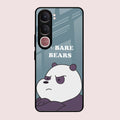 We Bare Bears Blue Glossy Metal Case Cover For Vivo Y31 5G