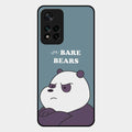 We Bare Bears Blue Glossy Metal Case Cover For Xiaomi 11I 5G
