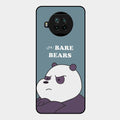 We Bare Bears Blue Glossy Metal Case Cover For Xiaomi Mi 10I 5G