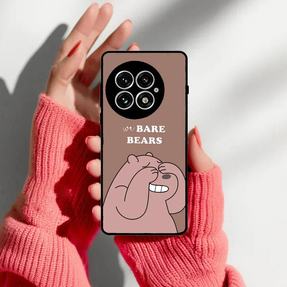 We Bare Bears Brown Glossy Metal Case Cover For OnePlus - ShopOnCliQ