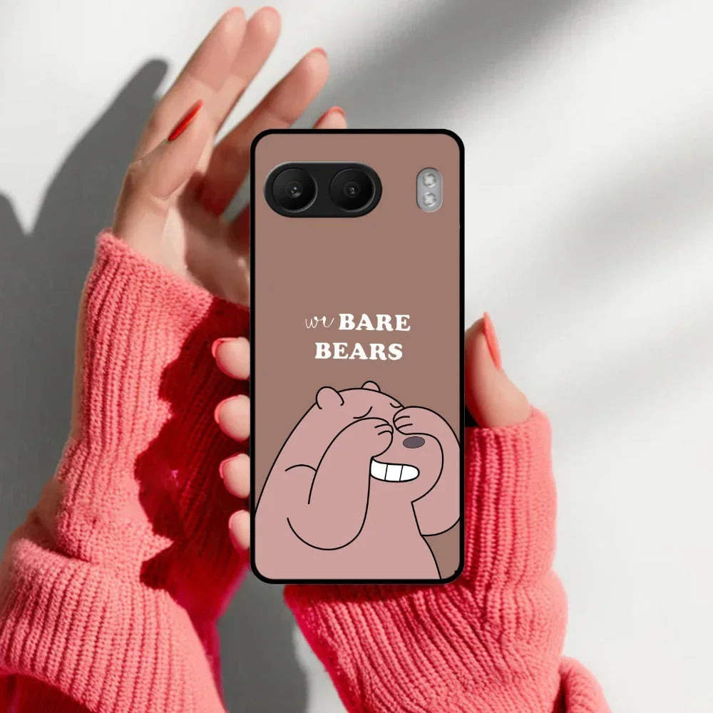 We Bare Bears Brown Glossy Metal Case Cover For OnePlus - ShopOnCliQ