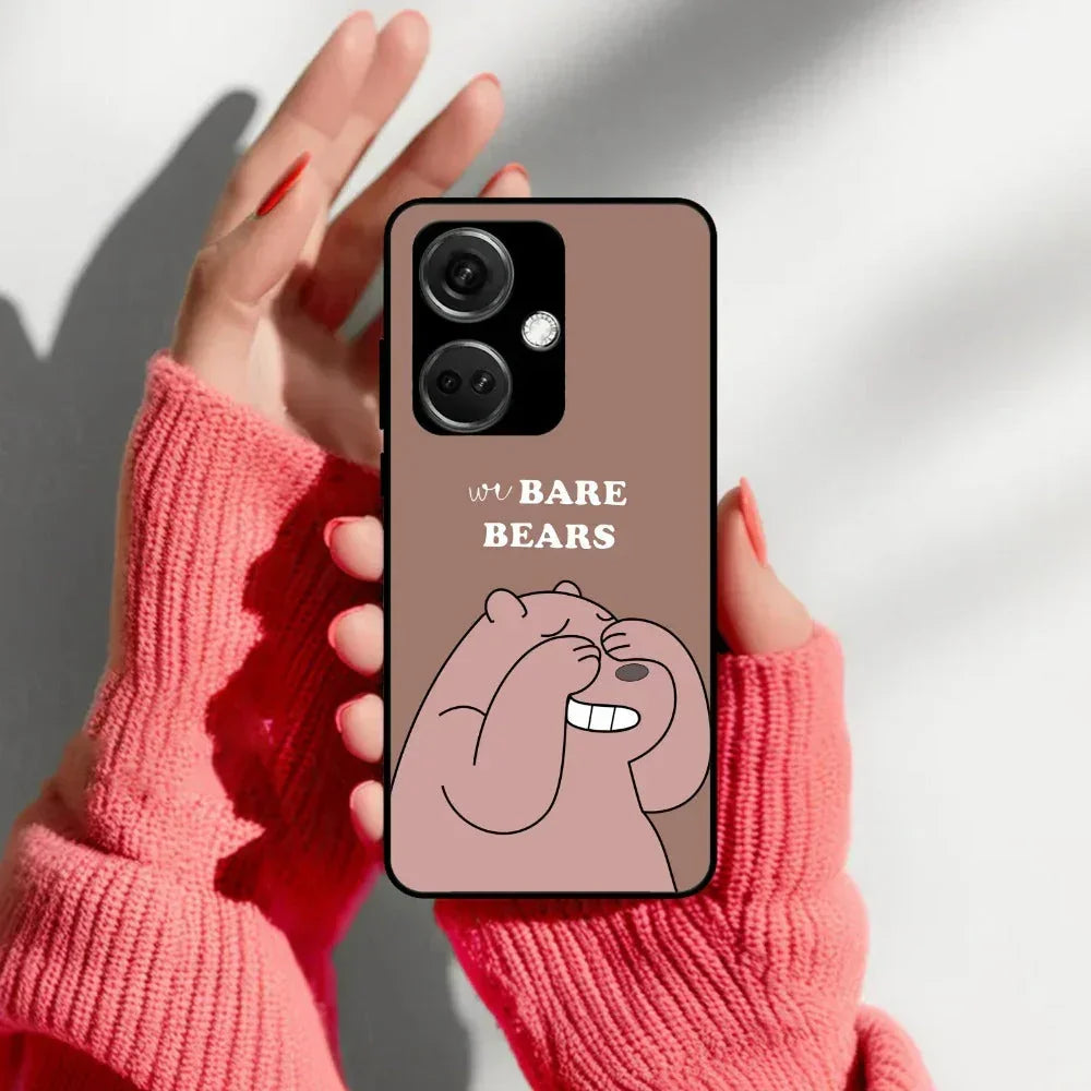 We Bare Bears Brown Glossy Metal Case Cover For OnePlus - ShopOnCliQ
