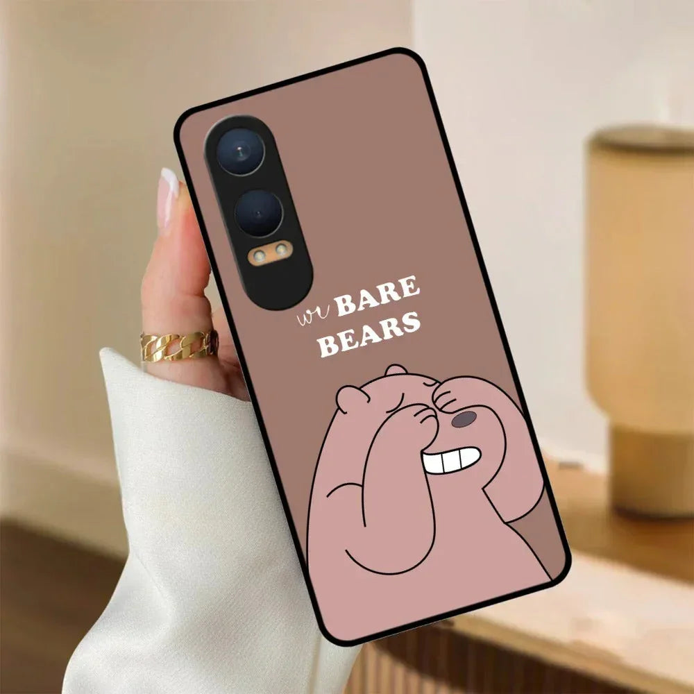 We Bare Bears Brown Glossy Metal Case Cover For OnePlus - ShopOnCliQ