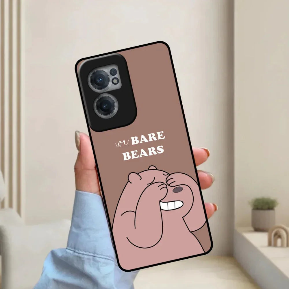 We Bare Bears Brown Glossy Metal Case Cover For OnePlus - ShopOnCliQ