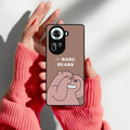 We Bare Bears Brown Glossy Metal Case Cover For Oppo - ShopOnCliQ