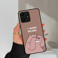 We Bare Bears Brown Glossy Metal Case Cover For Poco - ShopOnCliQ