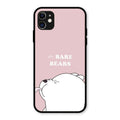 We Bare Bears Pink Glossy Metal Case Cover For iPhone 11