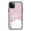 We Bare Bears Pink Glossy Metal Case Cover For iPhone 12 Pro
